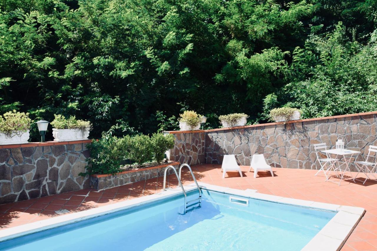 Campinola Holiday Home Private Pool Tramonti Eksteriør billede