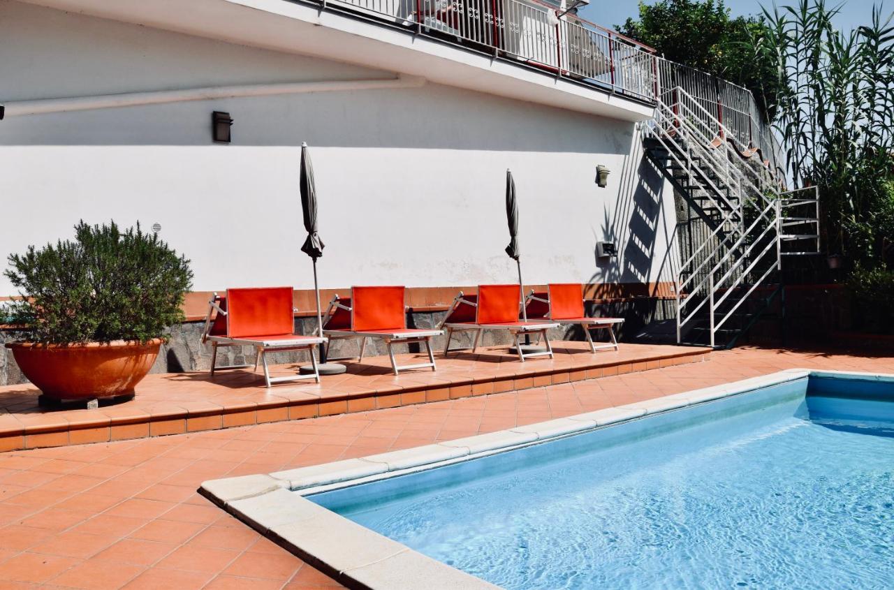Campinola Holiday Home Private Pool Tramonti Eksteriør billede